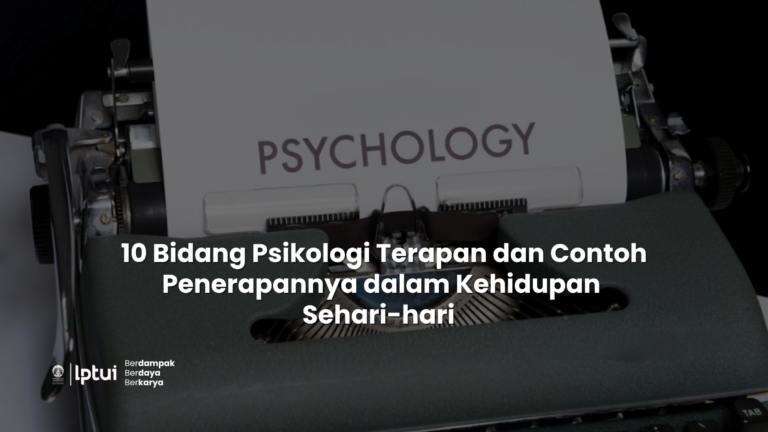 Psikologi Terapan